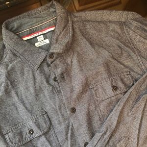 Tommy Hilfiger Chambray-look Flannel shirt